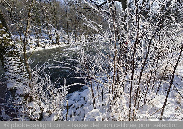 Ourthe en hiver